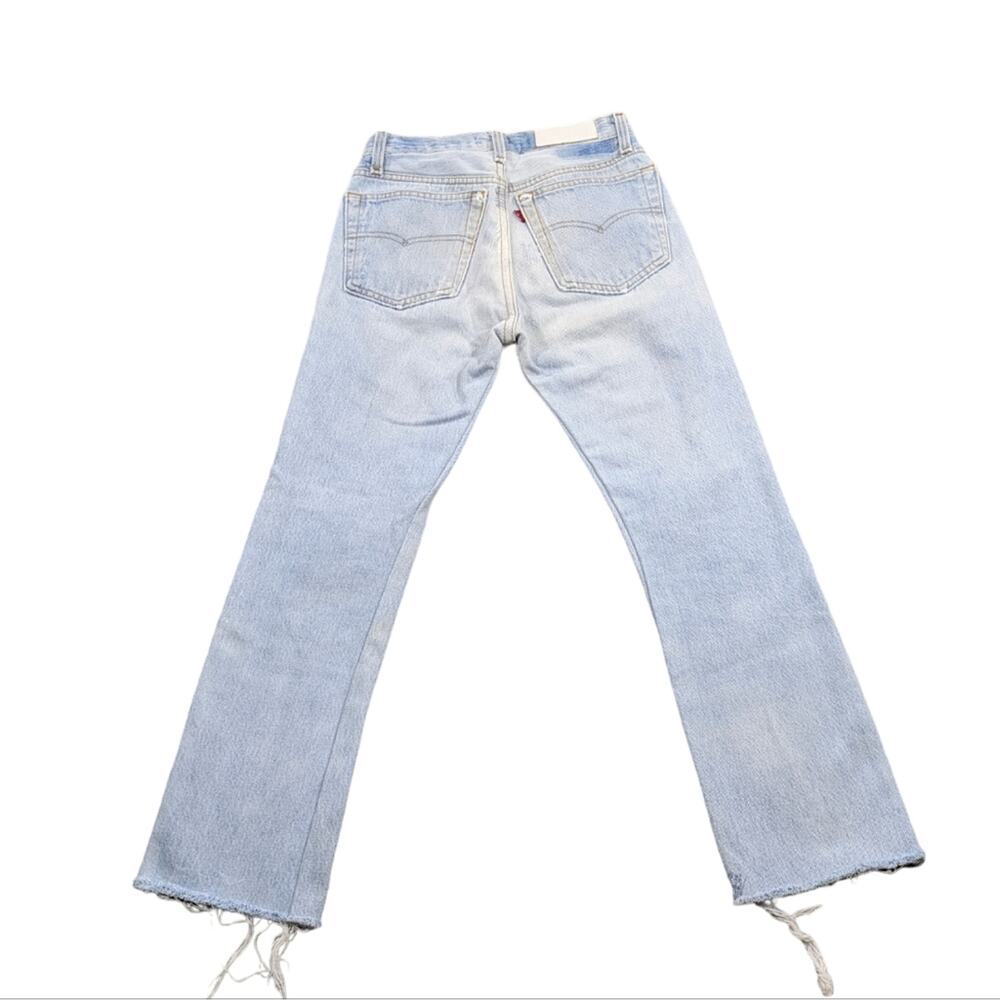 Re/Done Light Blue High Rise Women Jeans - Picture 5 of 12